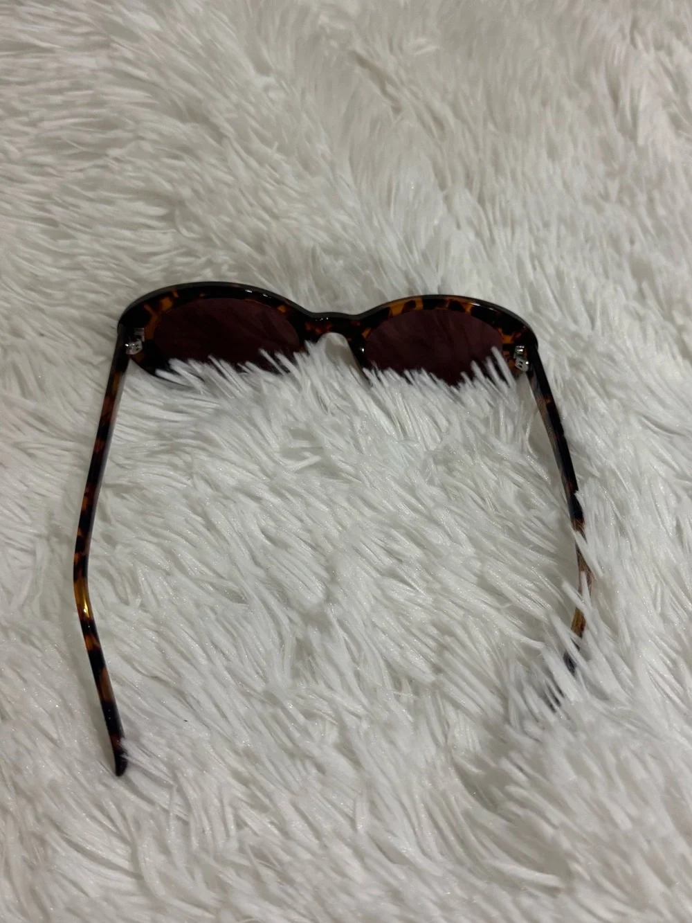 Madewell Russell Oval Sunglasses Tortoise Afterglow Red Tort